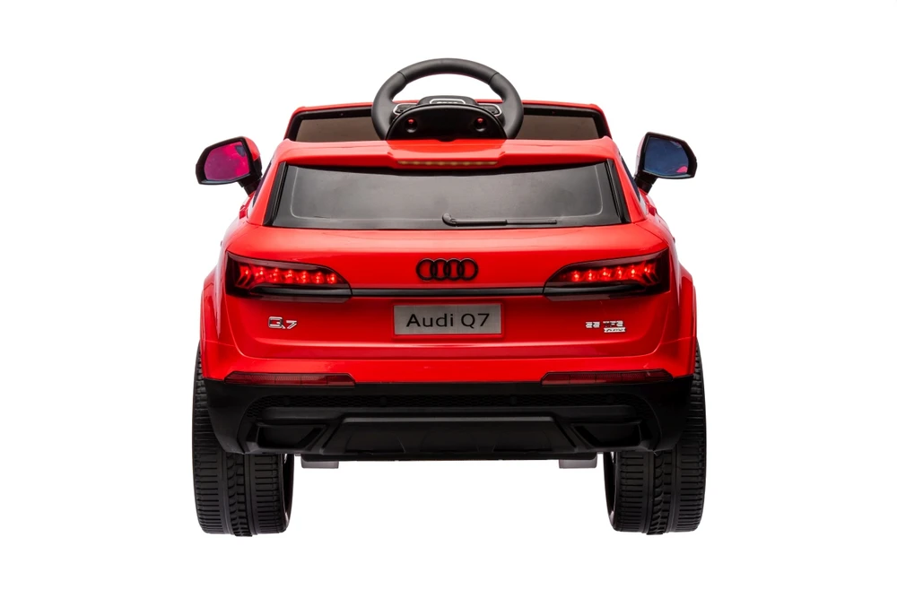 Ramiz Elektromobilis Audi Q7 NEW LIFT, Raudona