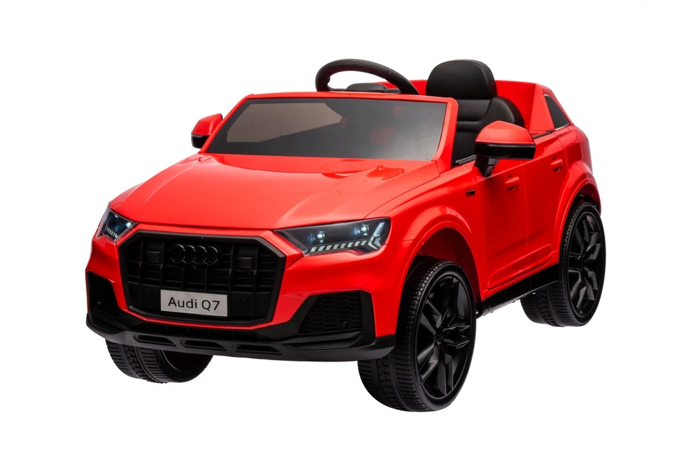 Ramiz Elektromobilis Audi Q7 NEW LIFT, Raudona