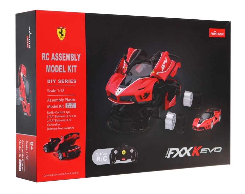 RASTAR automodelis Ferrari FXXK EVO Building Kit, 96900