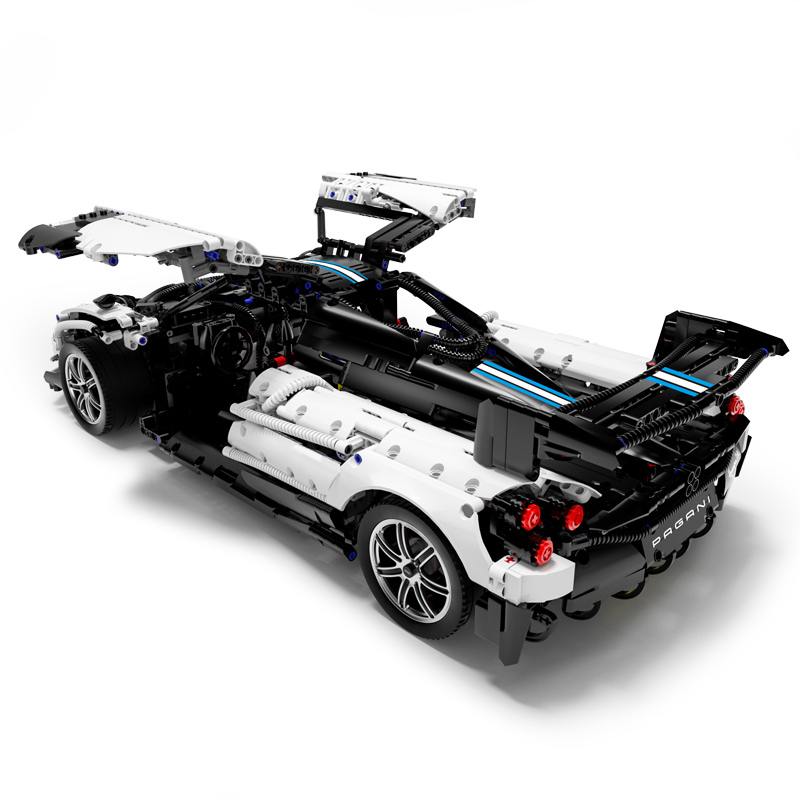 RASTAR 1:8 mastelio surenkamas automodelis Pagani Huayra BC Bricks, 97910