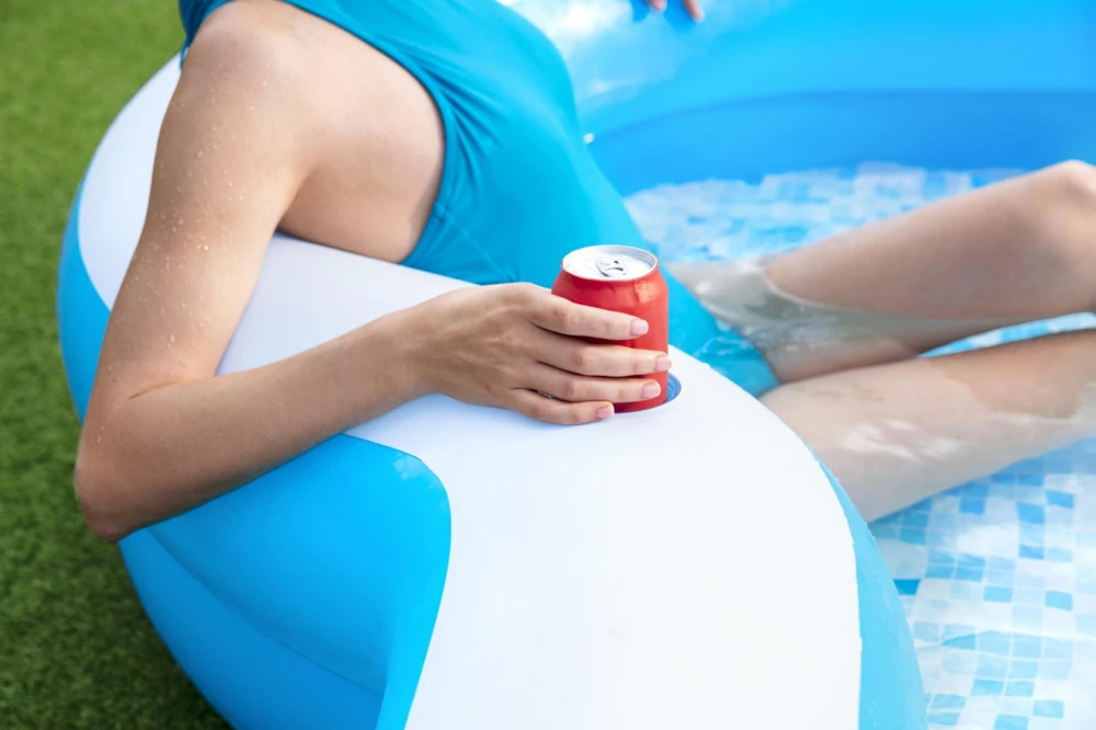 BestWay Family Pool Sunsational PVC Mėlyna