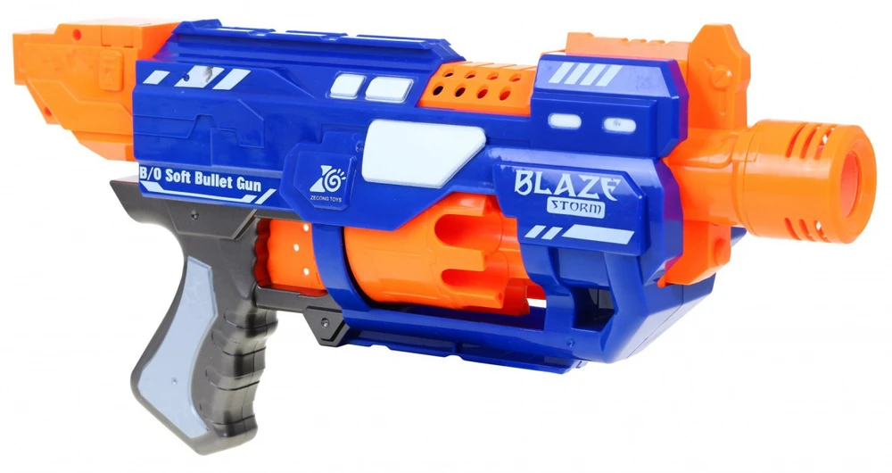 Ramiz Blaze Storm didelis pistoletas mėlynos spalvos (nuo 8 metų)