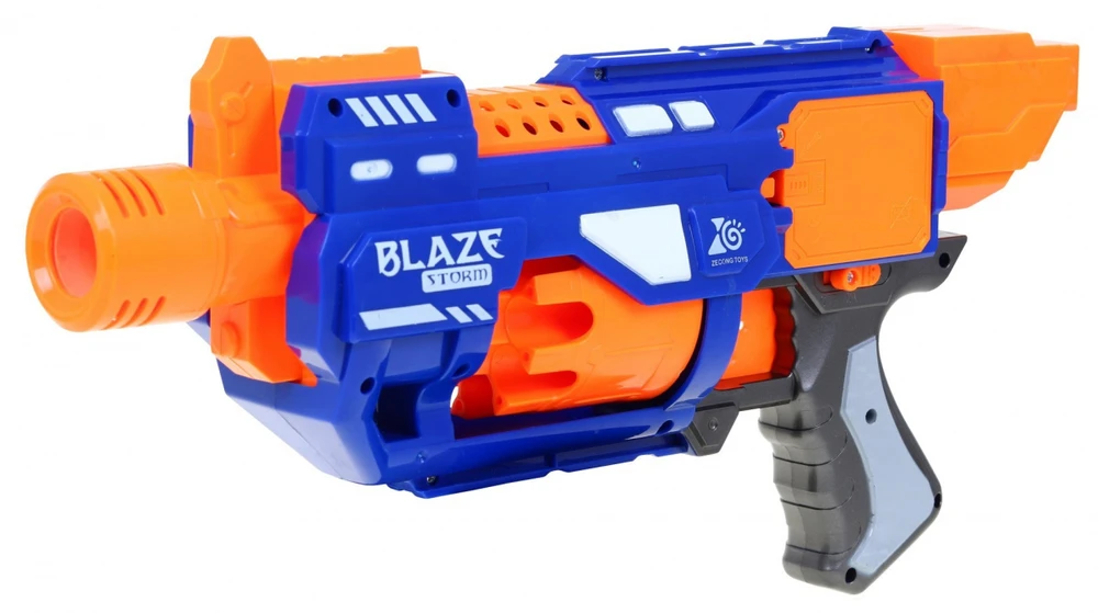 Ramiz Blaze Storm didelis pistoletas mėlynos spalvos (nuo 8 metų)