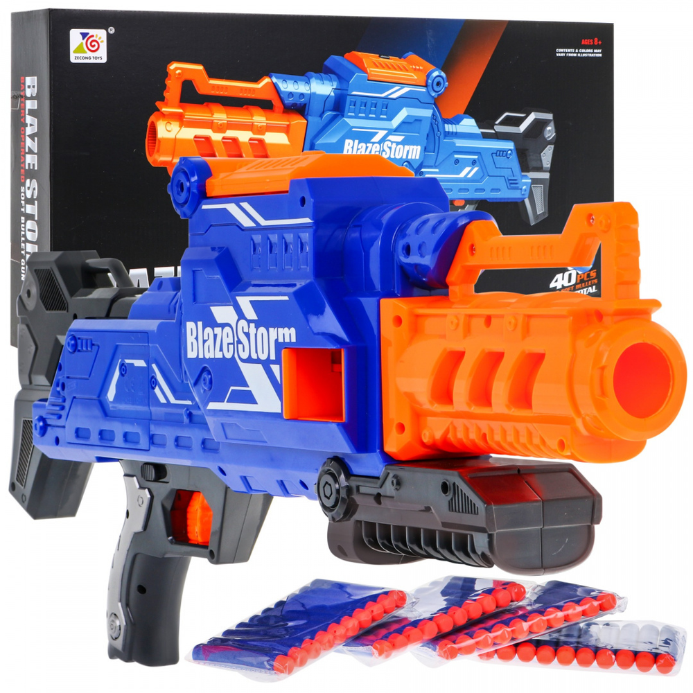 Ramiz Blaze Storm automatinis šautuvas mėlynos spalvos (nuo 8 metų)