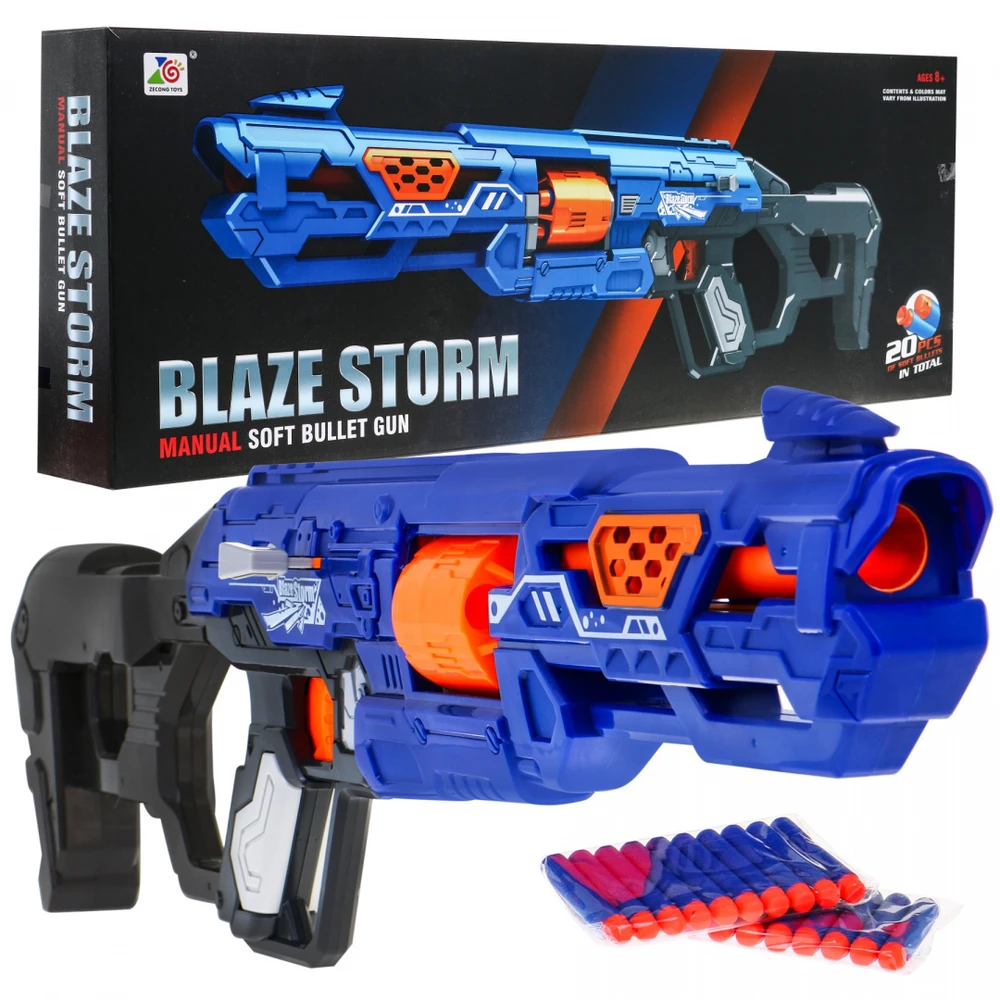 Ramiz Blaze Storm rankinis šautuvas mėlynos spalvos (nuo 8 metų)