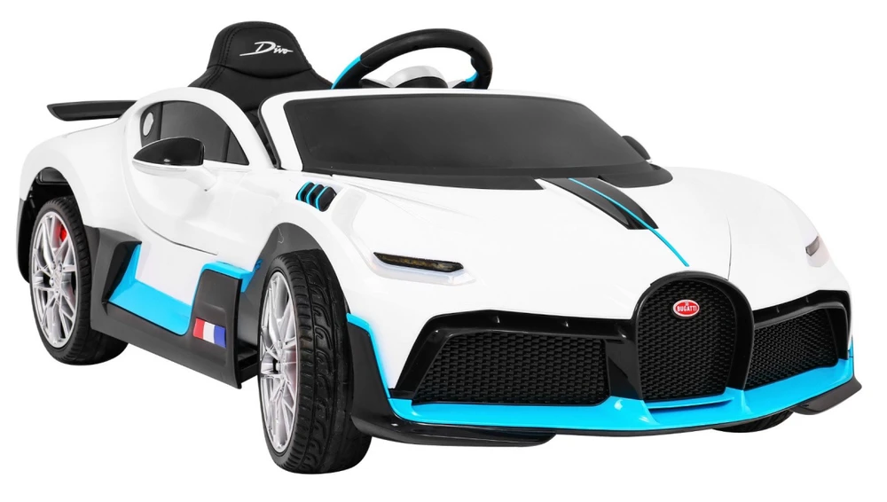 Ramiz Elektromobilis Bugatti Divo, Baltas