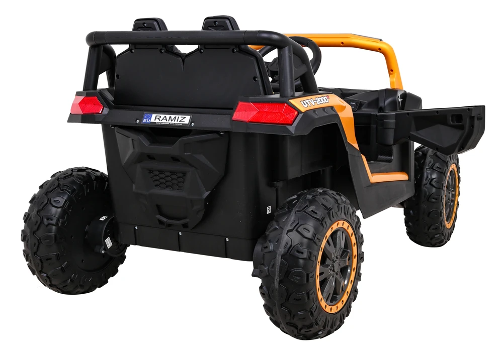 Ramiz Dvivietis elektromobilis UTV Buggy Racing 4x4, Gold