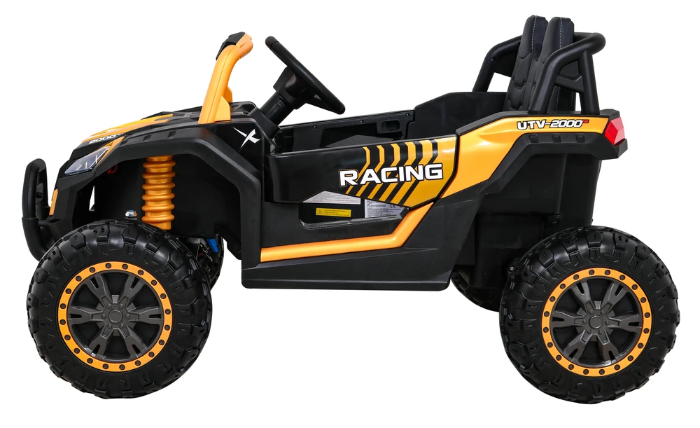 Ramiz Dvivietis elektromobilis UTV Buggy Racing 4x4, Gold