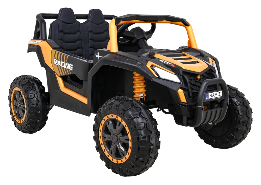 Ramiz Dvivietis elektromobilis UTV Buggy Racing 4x4, Gold