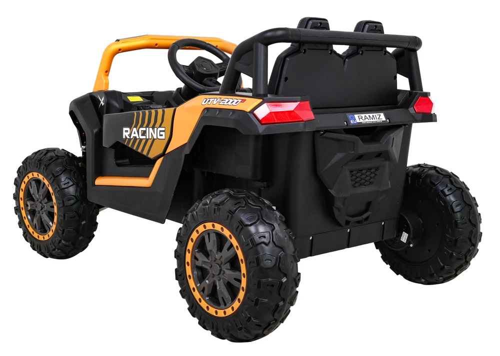 Ramiz Dvivietis elektromobilis UTV Buggy Racing 4x4, Gold