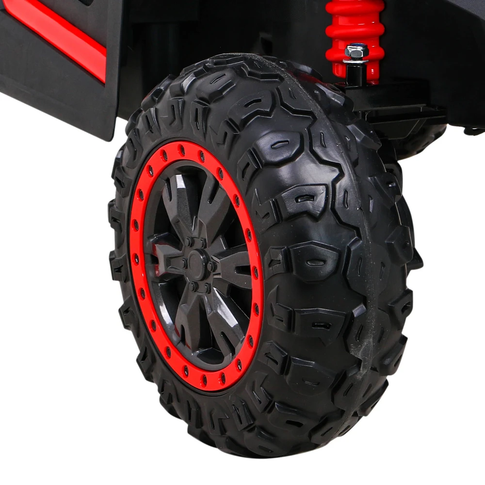 Ramiz Elektromobilis Buggy UTV Racing 4x4 raudonas, vienvietis