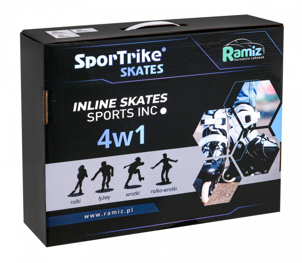 RAMIZ Riedučiai vaikams, Set 4in1 39-43 mėlynos spalvos