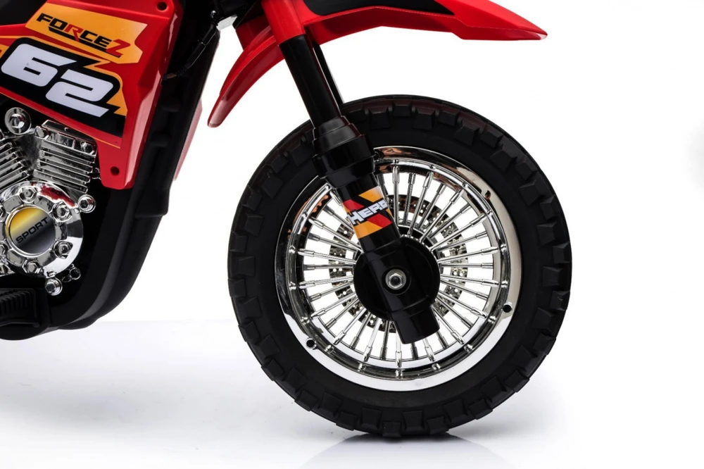 Ramiz Elektrinis motociklas Cross bike, Raudona