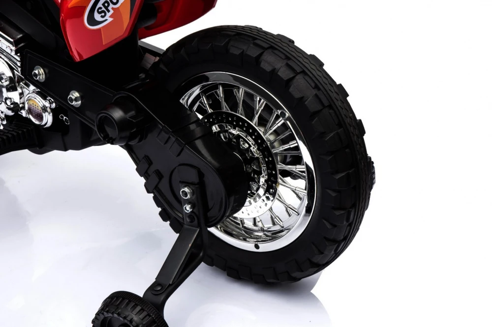 Ramiz Elektrinis motociklas Cross bike, Raudona