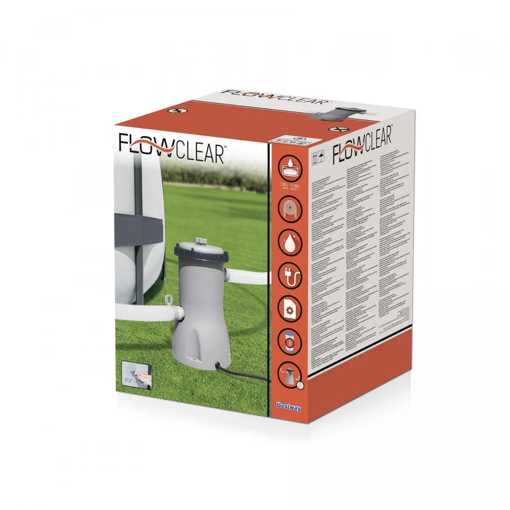 Bestway Kasetinio filtro siurblys Swing - 3 m3/h