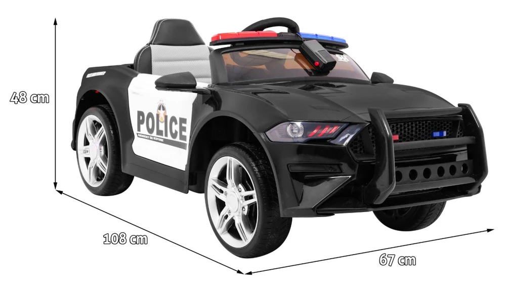 RAMIZ Elektrinė mašina vaikams GT Sport Police