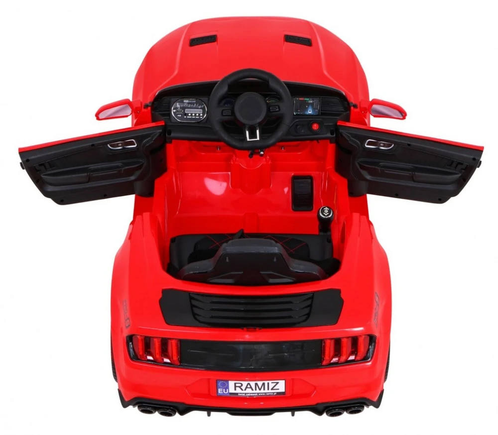 Ramiz Elektrinė mašina vaikams GT Sport raudonos spalvos