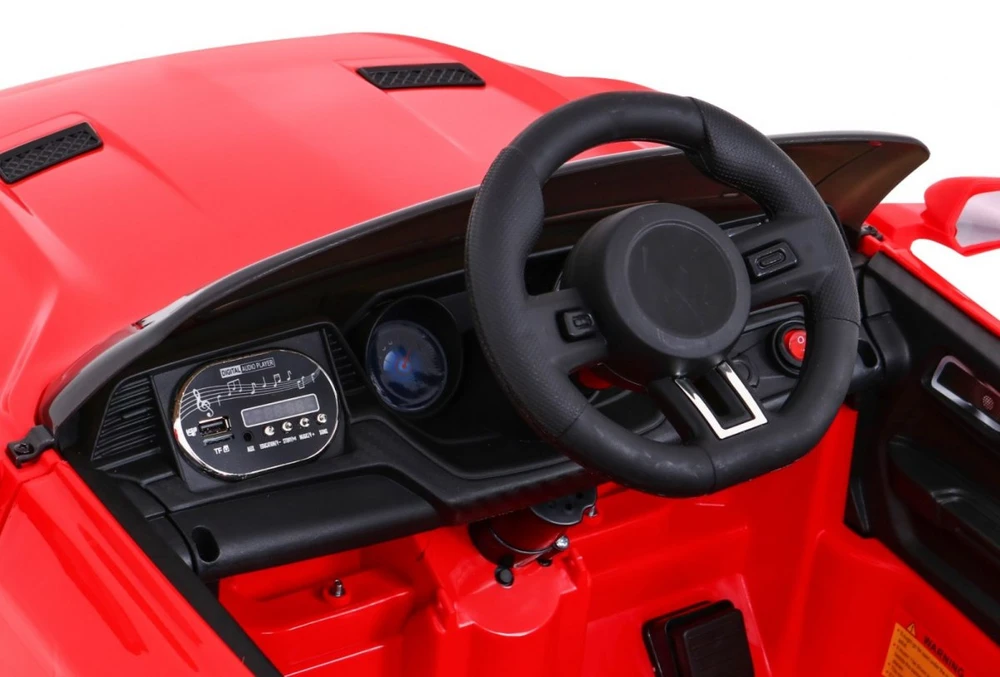 Ramiz Elektrinė mašina vaikams GT Sport raudonos spalvos