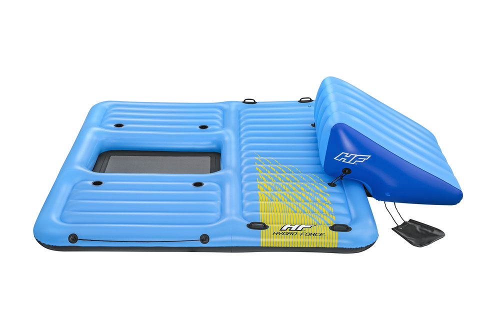HYDRO-Force Island + Slide 376x311cm BestWay