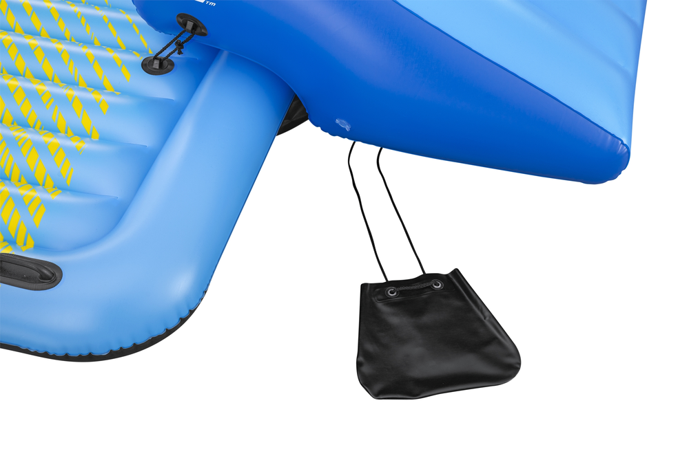 HYDRO-Force Island + Slide 376x311cm BestWay