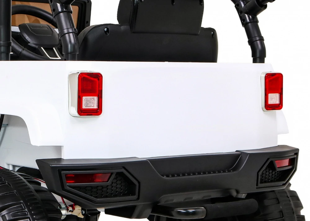 Ramiz Elektromobilis Jeep All Terrain, baltas