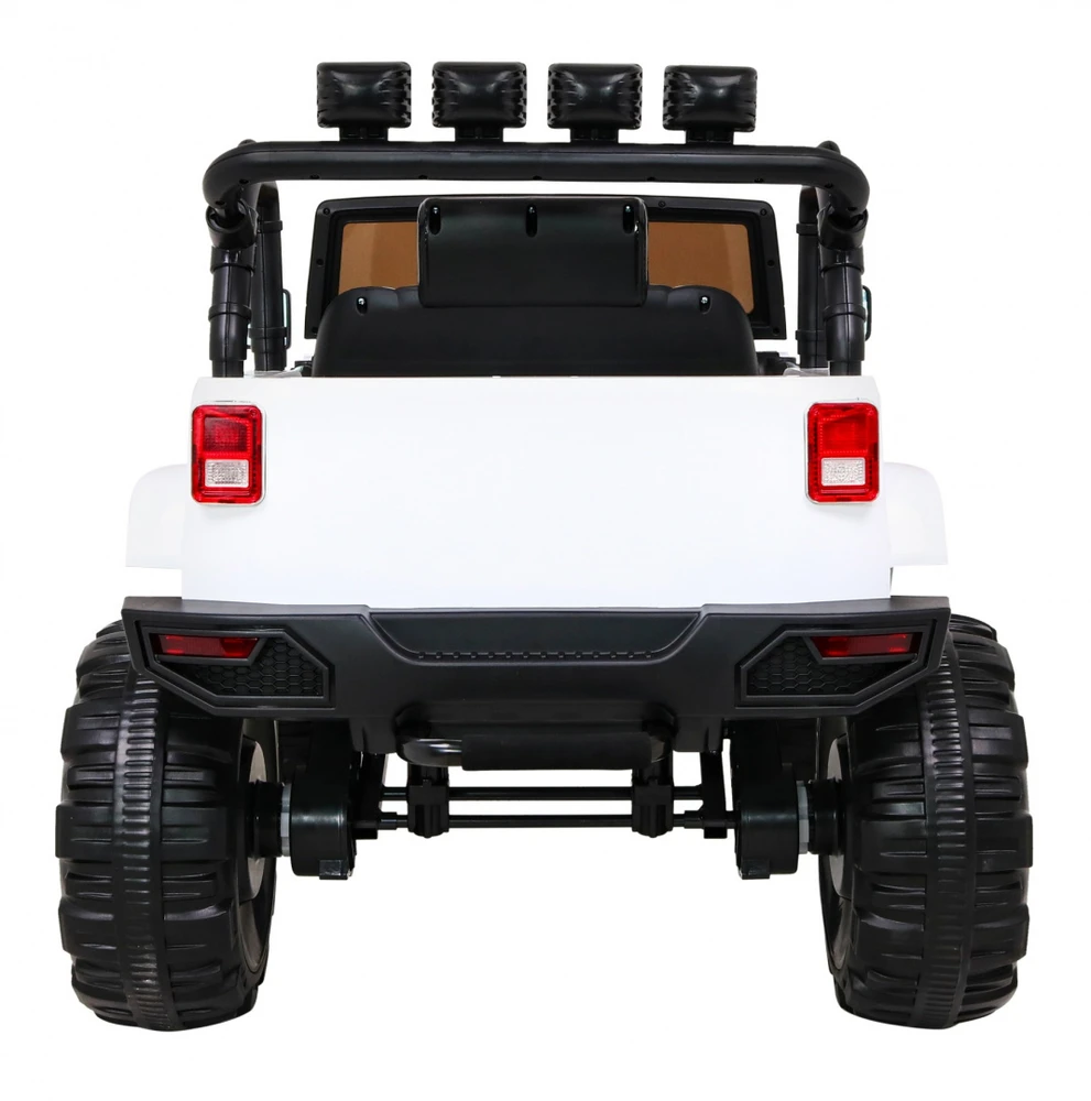 Ramiz Elektromobilis Jeep All Terrain, baltas