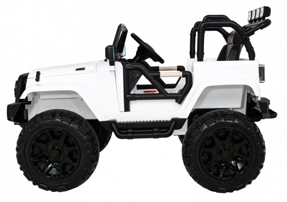 Ramiz Elektromobilis Jeep All Terrain, baltas