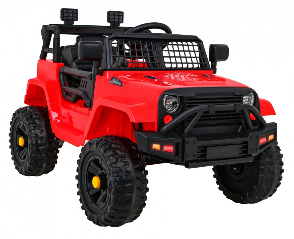 Ramiz Elektromobilis Jeep Dark Night, Raudona