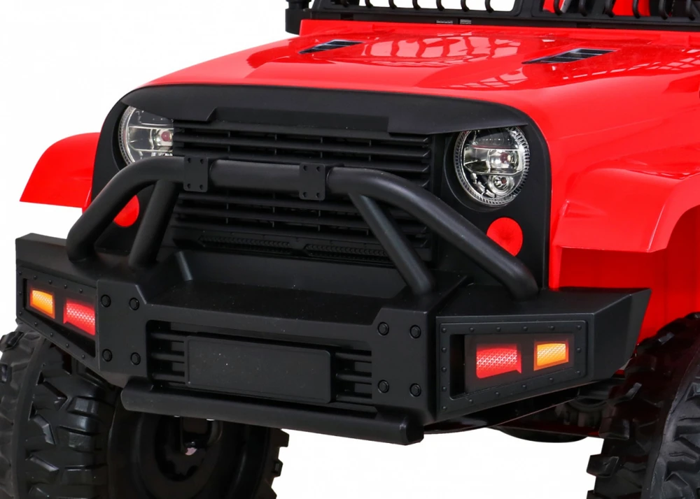 Ramiz Elektromobilis Jeep Dark Night, Raudona