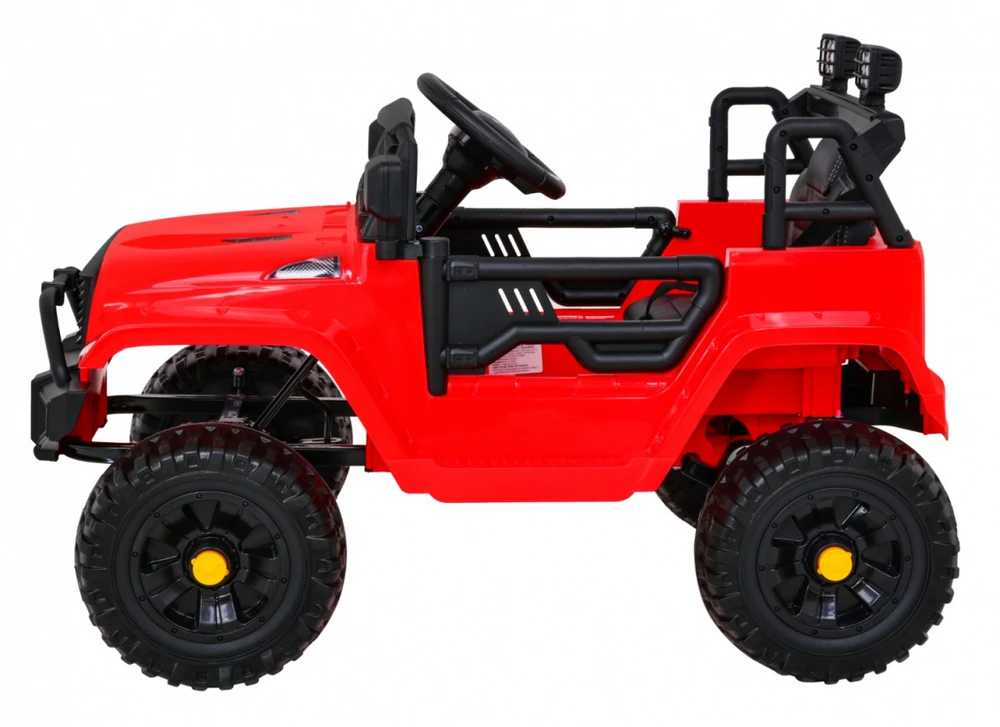 Ramiz Elektromobilis Jeep Dark Night, Raudona