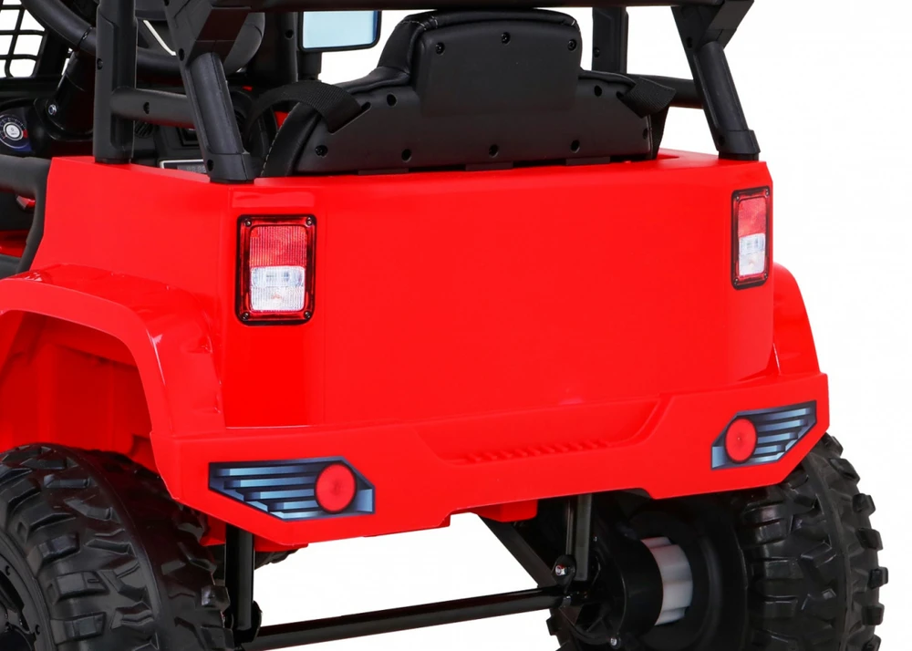 Ramiz Elektromobilis Jeep Dark Night, Raudona