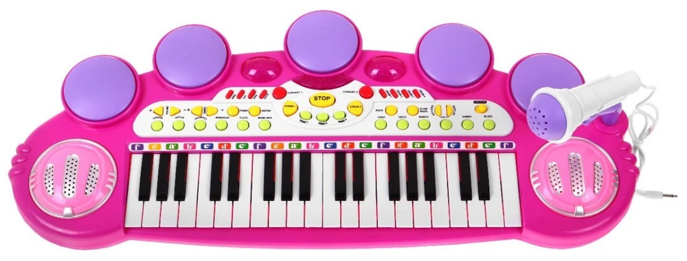Ramiz Klaviatūra USB MP3 būgnai 3 oktavos