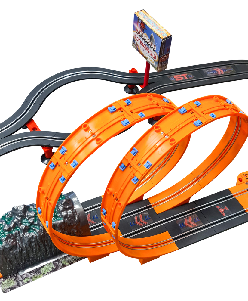 Ramiz Mega Track lenktynių trasa Racer 1:43
