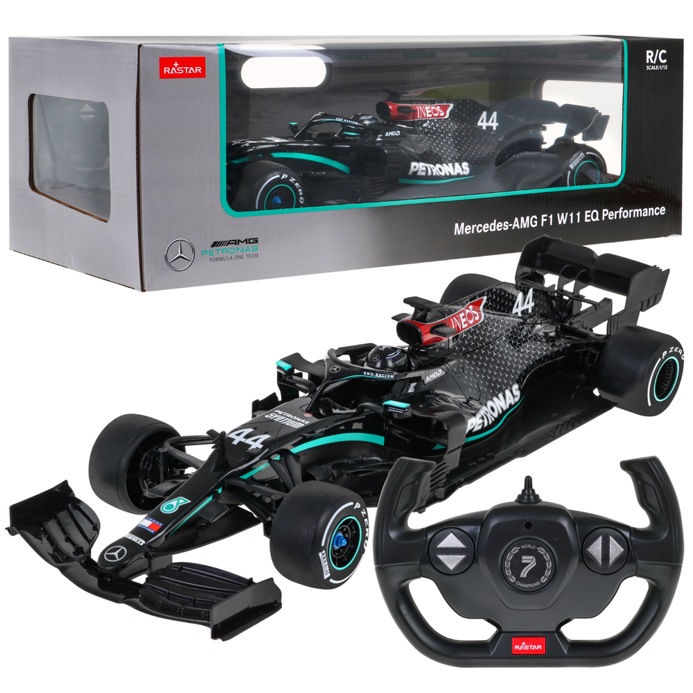 Rastar Nuotoliniu būdu valdomas automobilis Mercedes-AMG F1 W11 EQ Performance 1:12