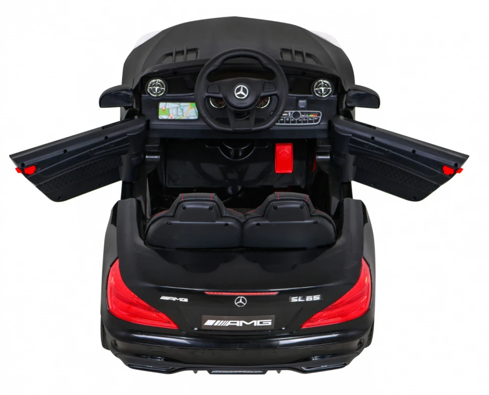 Ramiz Elektrinė mašina vaikams Mercedes Benz AMG SL65 S juodos spalvos