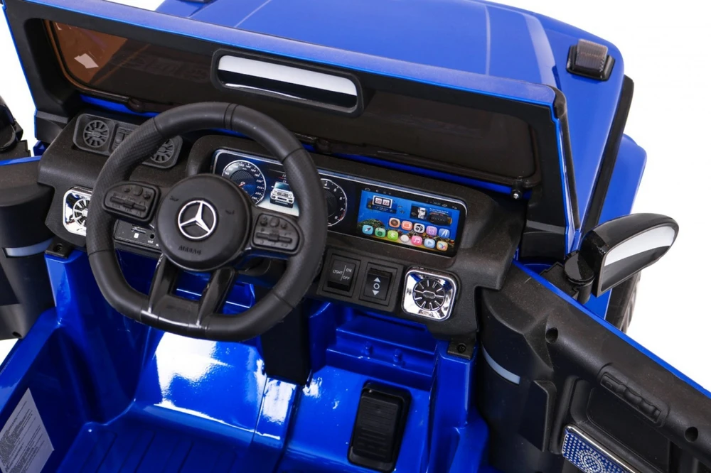 Ramiz Mėlyna Elektromobilis Mercedes AMG G63, Mėlyna