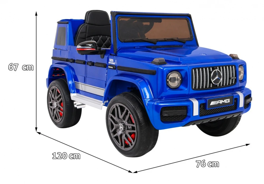 Ramiz Mėlyna Elektromobilis Mercedes AMG G63, Mėlyna