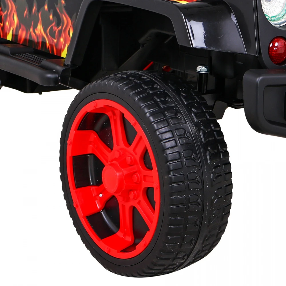Ramiz Elektromobilis Raptor Drifter 4x4, Flames