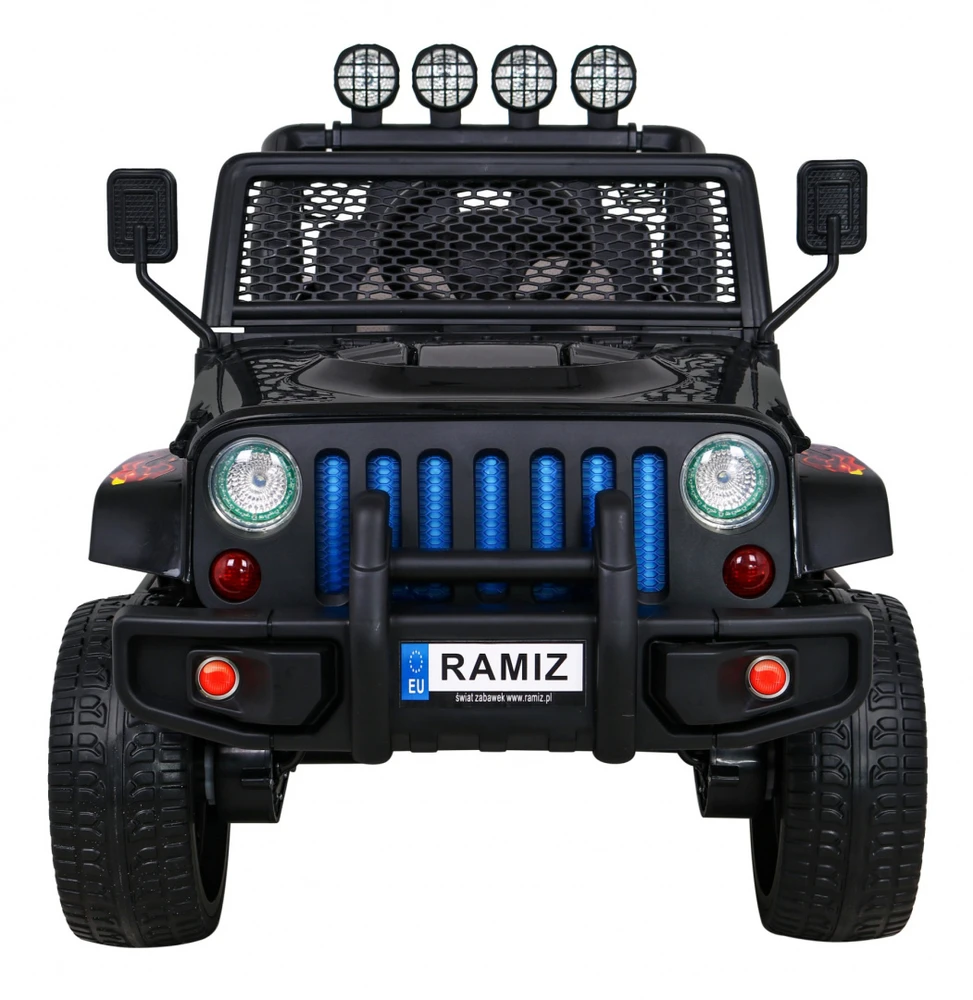 Ramiz Elektromobilis Raptor Drifter 4x4, Flames