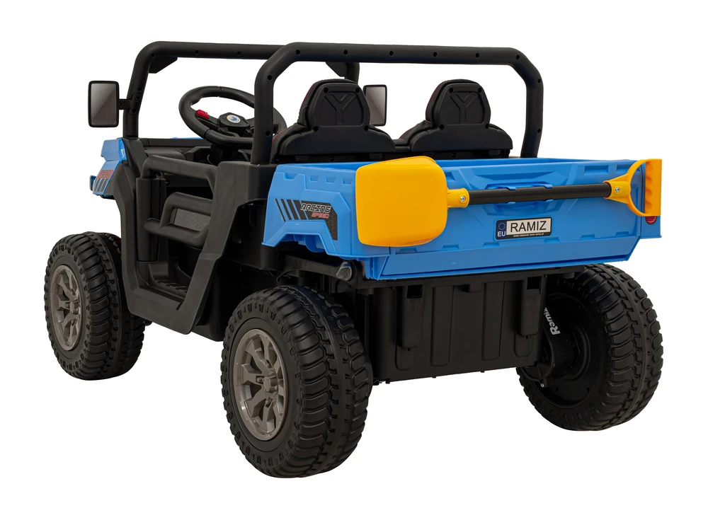 Ramiz Elektromobilis vaikams PICK UP 900 4X4 MĖLYNAS