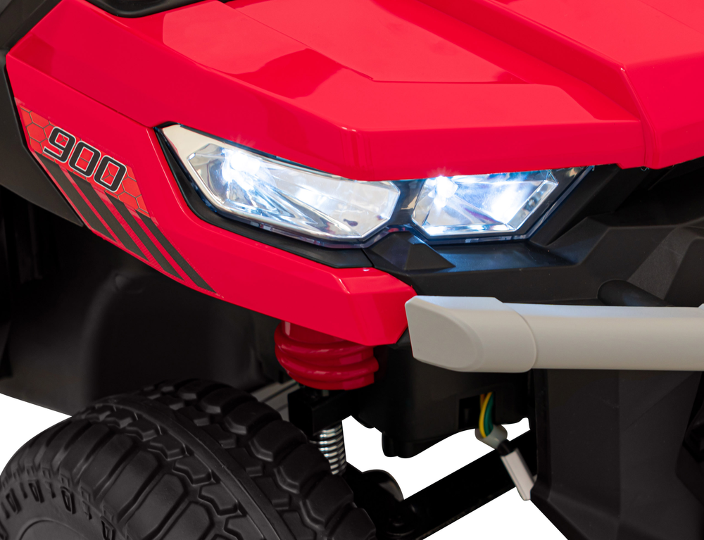 Ramiz Elektromobilis vaikams PICK UP 900 4X4 RAUDONAS