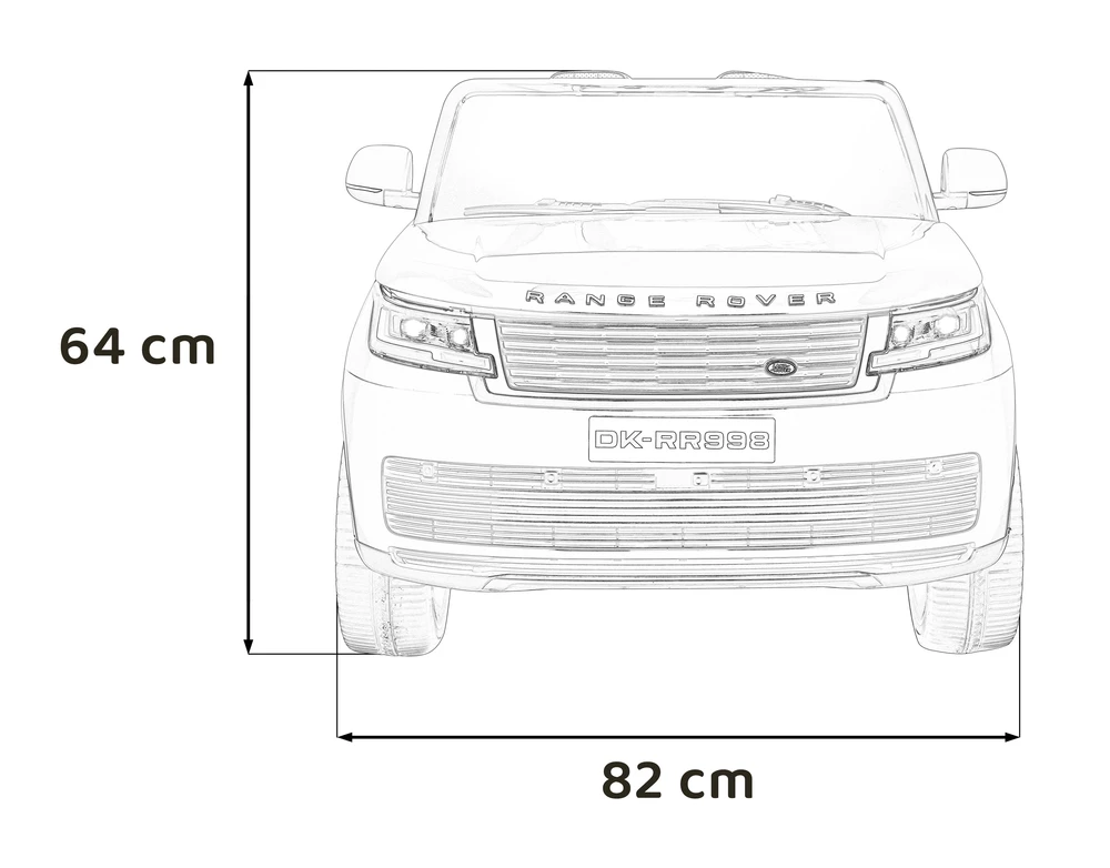 Triton Elektromobilis vaikams Range Rover SUV Lift 4x4
