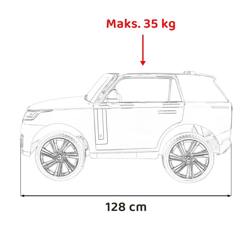 Triton Elektromobilis vaikams Range Rover SUV Lift 4x4