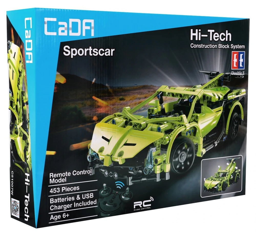Cada Edukacinis rinkinys Double Eagle C51006W policijos automobilio modelis