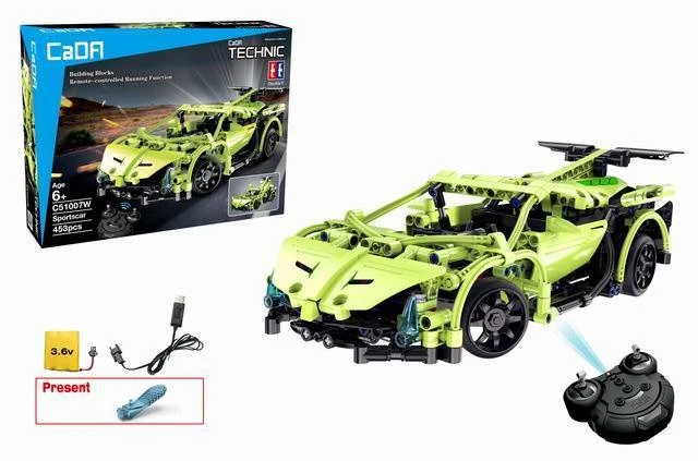 Cada Edukacinis rinkinys Double Eagle C51006W policijos automobilio modelis