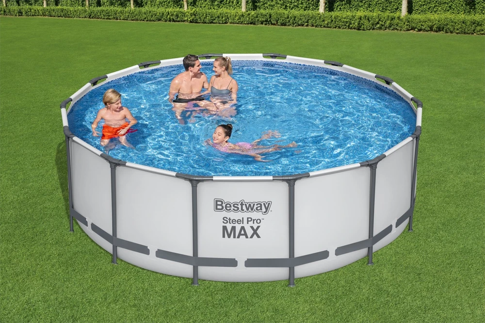 Rėminis baseinas 14 FT 427 x 122 cm STEEL PRO MAX BESTWAY