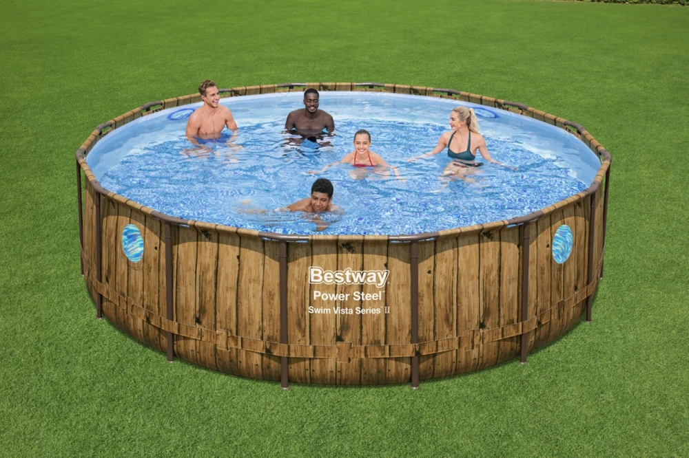 Bestway Stovas baseinui 488 cm x 122 cm, Power Steel Swim VISTA serijos BES