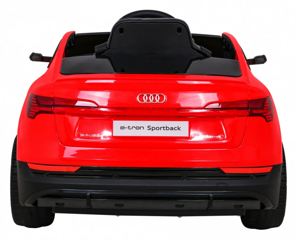 Ramiz Elektromobilis vaikams Audi E- Tron QLS-6688, 4x4, raudonas