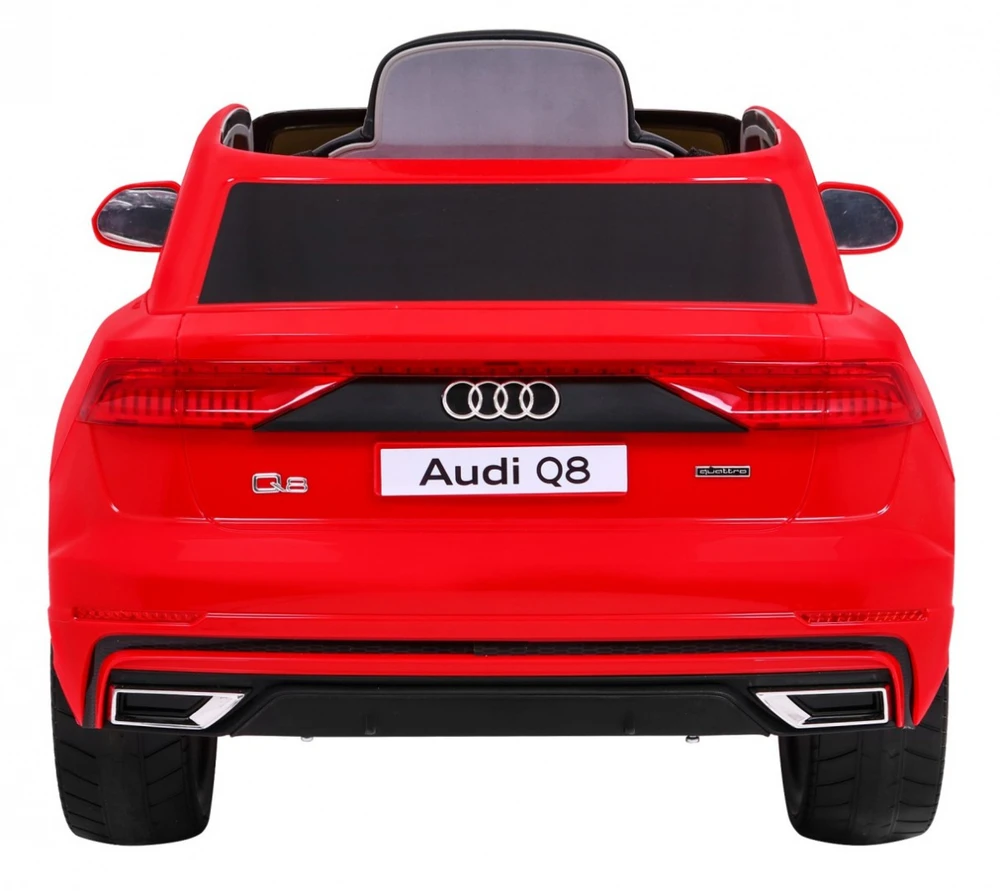 Ramiz Elektrinė mašina vaikams Audi Q8 LIFT raudonos spalvos