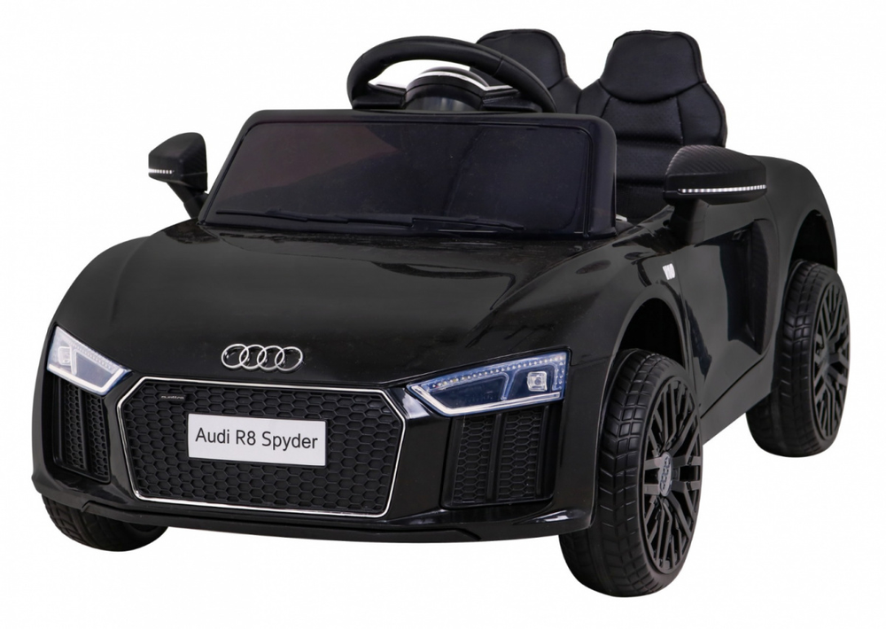 Ramiz Elektrinė mašina vaikams Audi R8 juodos spalvos